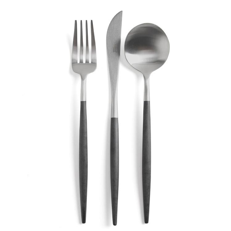 Cutipol（クチポール） ゴア ブラック＆ブルー ディナー6点セット