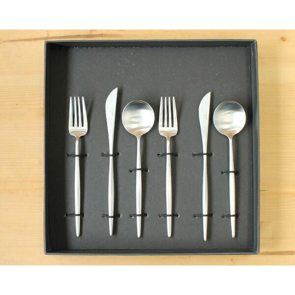 Cutipol クチポール ムーンマット デザート6点セット ナイフ