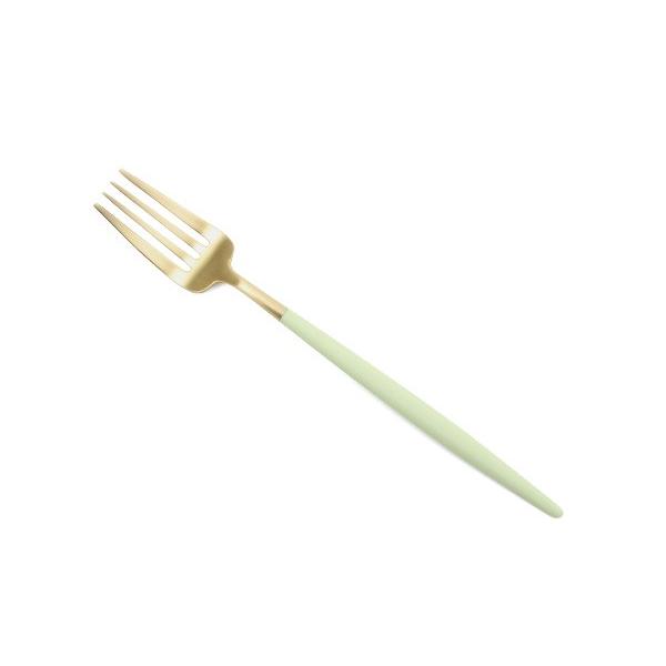 カトラリー セット クチポール ディナー3点セット セラドン ゴールド ナイフ フォーク スプーン ゴア Cutipol ギフト 結婚祝い 正規販売店 セール 爆買 | Cutipol | 03