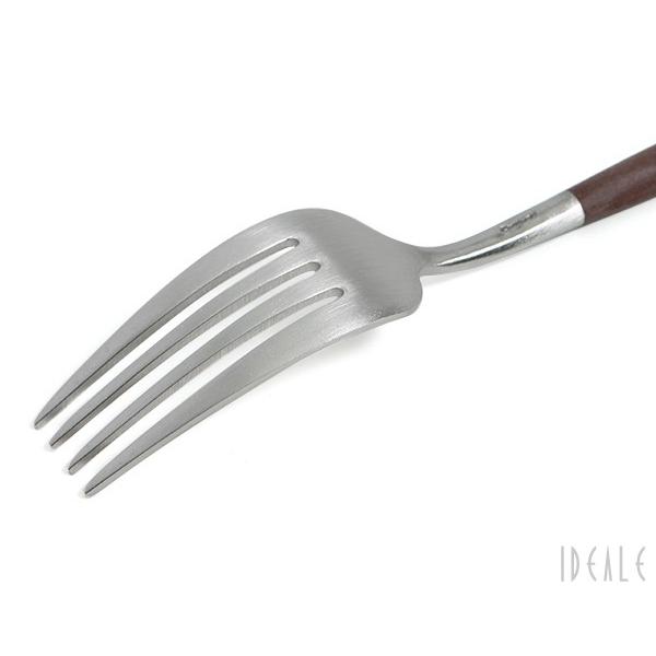 クチポール ゴア ブラウン ディナーフォーク/テーブルフォーク GOA 正規販売店 新生活 食器 カトラリー クチポール 正規販売店 セール 父の日 2026 | Cutipol | 04