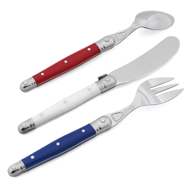 ジャンデュボ ライヨール プティセット ソリッドブルー/ホワイト