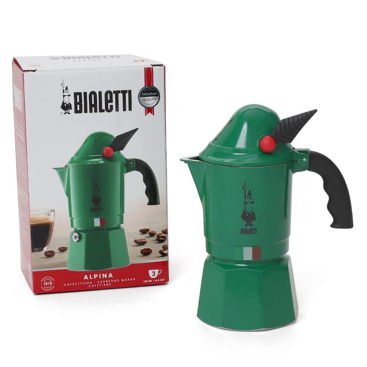 ビアレッティ モカ アルピナ 3カップ用 BIALETTI エスプレッソ コーヒーメーカー 直火 マキネッタ ギフト 結婚祝い プレゼント 贈り物 新生活応援｜ideale｜06