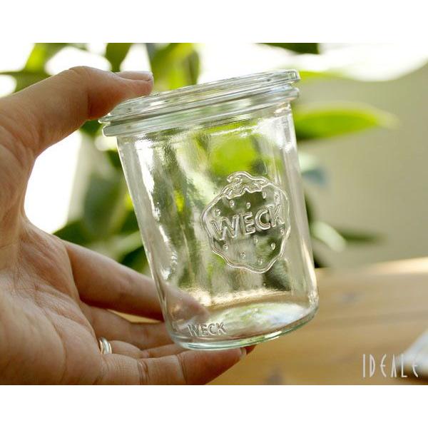 WECK（ウェック） モールドシェイプ WE760 ガラスキャニスター 160ml
