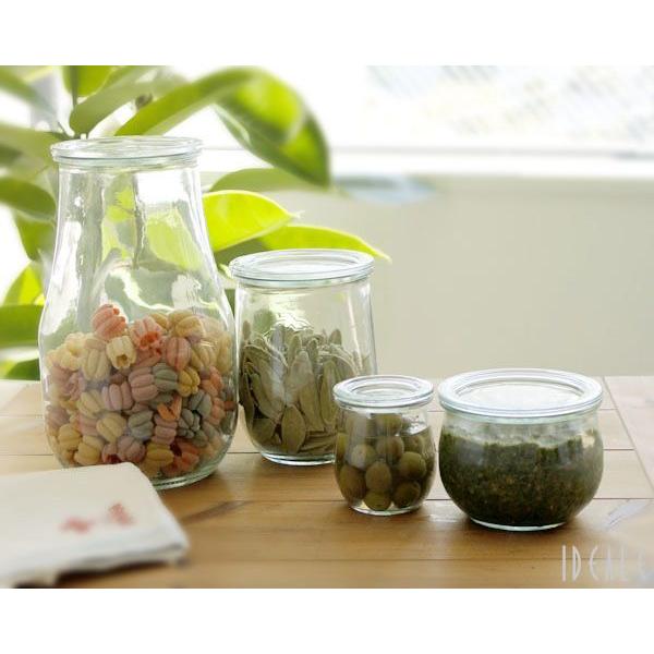 WECK（ウェック） チューリップシェイプ WE762ガラスキャニスター