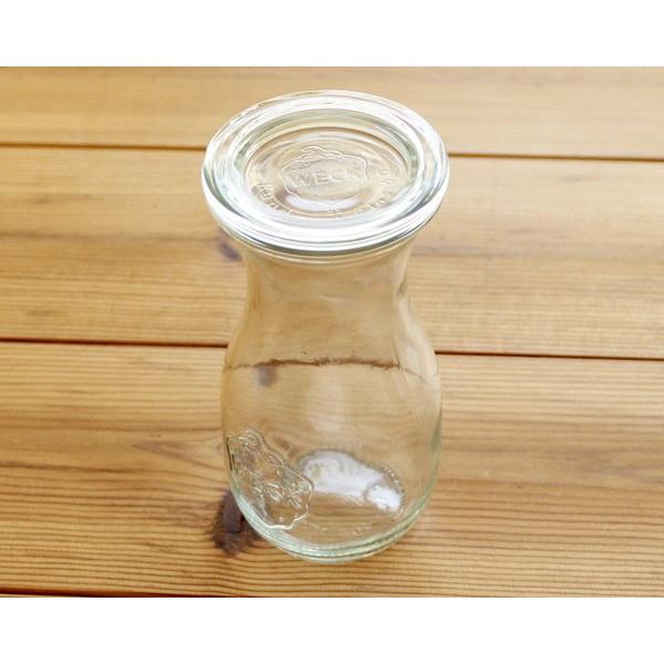 WECK（ウェック） ジュースジャー WE763 ガラスキャニスター 290ml 6個