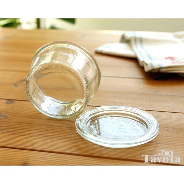 本日までの値下げ‼️希少❕❕　極美品☆　マッキー社　キャニスター WECK（ウェック） 密封保存セット モールドシェイプ WE976 ガラス