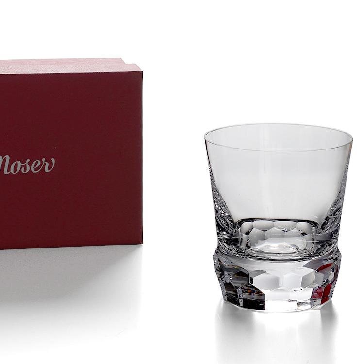 モーゼル アンバー ロックグラス Moser Crystal ファセット モーゼル アンバー ロックグラス Moser Crystal ファセット