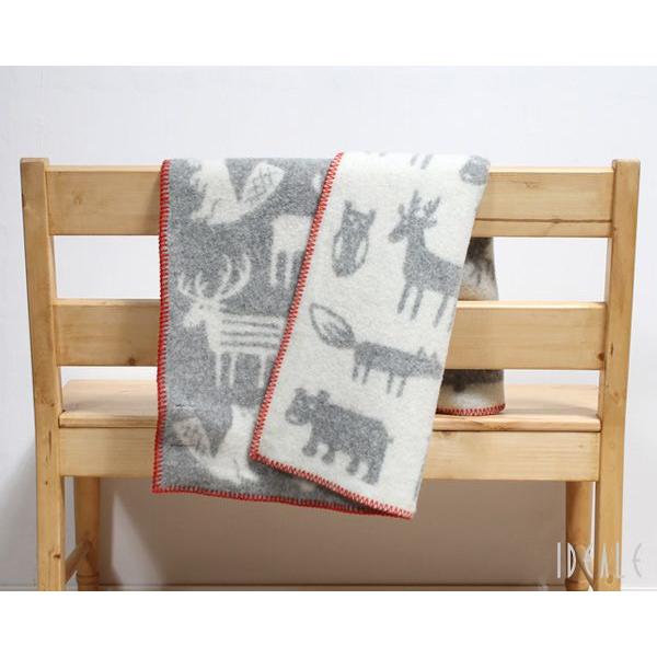 KLIPPAN（クリッパン） 242304 フォレスト ウールミニブランケット 65