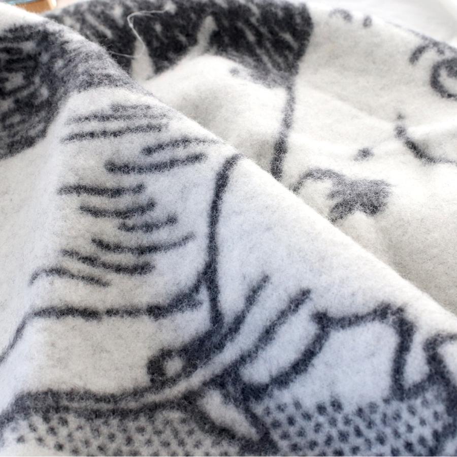 クリッパン ウールミニブランケット 90×130cm ムーミンアドベンチャー KLIPPAN PICNIC ひざ掛け ブランケット 座布団 クッション | KLIPPAN | 02