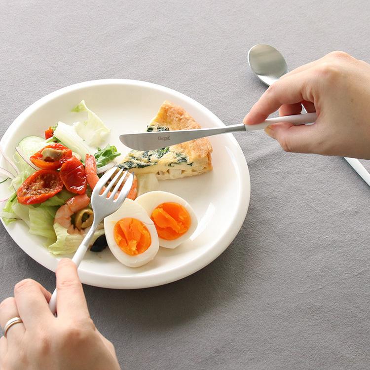 Cutipol クチポール ミオ ホワイト デザート6点セット（ナイフ  