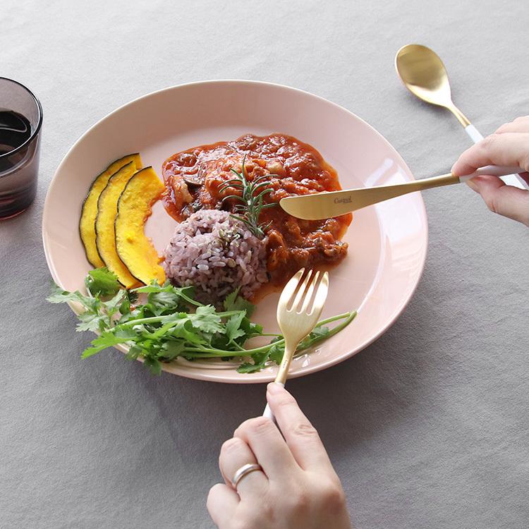 Cutipol（クチポール） ミオ ホワイトマットゴールド ディナー6点