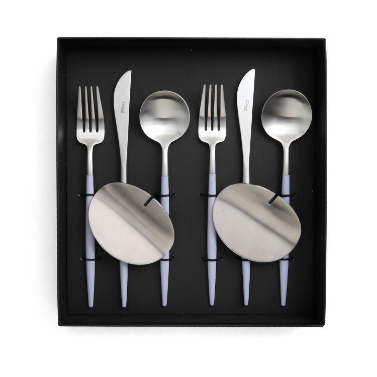 クチポール（Cutipol） ゴア　バイオレット ディナー3点×2セット Cutipol（クチポール） ゴア バイオレット ディナーセット +