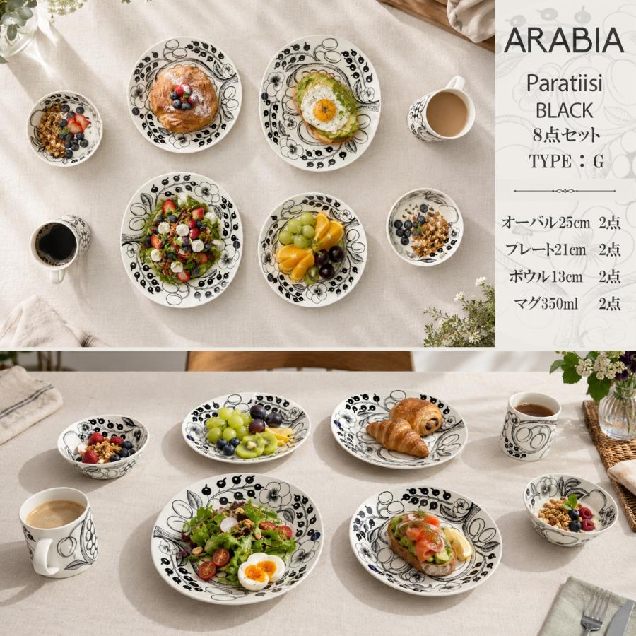 Paratiisi アラビア パラティッシ ブラック スターターセット 8点