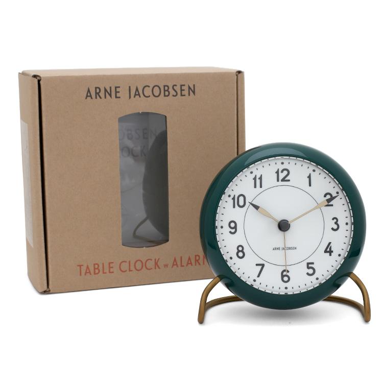 【美品・箱あり】ARNE JACOBSEN アルネヤコブセン テーブルクロック ARNE JACOBSEN （アルネヤコブセン）テーブルクロック