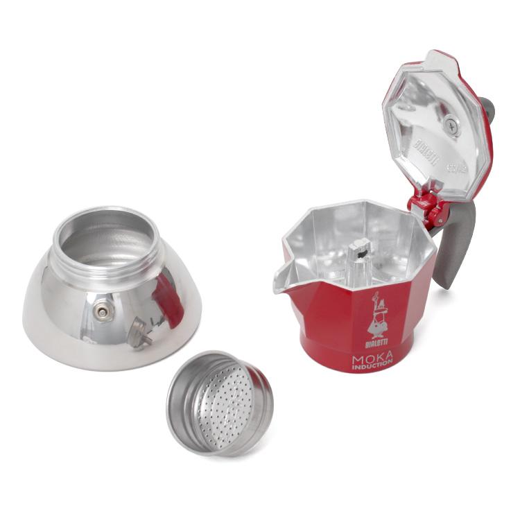 新品 ビアレッティ モカインダクション 2カップ用 ブラック BIALETTI エスプレッソ コーヒーメーカー 直火 マキネッタ ギフト 結婚祝い プレゼント 贈り物_39809140 BIALETTI ビアレッティ モカインダクション 2カップ用