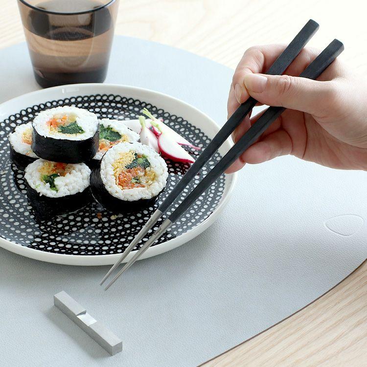 Cutipol（クチポール） クーベ 箸 + 箸置き 箱付ペアセット Cutipol