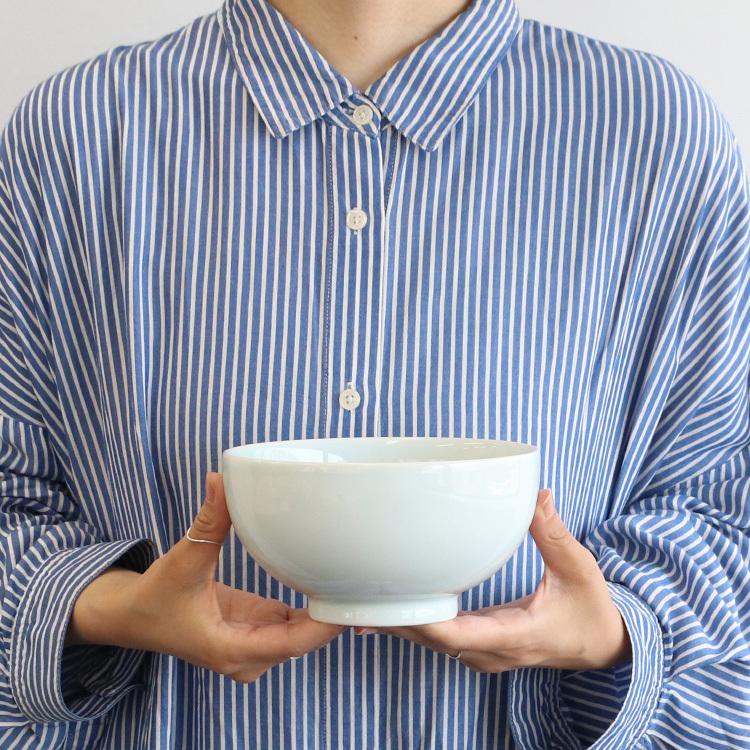 白山陶器 5寸深めん丼 16cm 丼 丼ぶり うどん 日本製 ギフト 結婚祝い