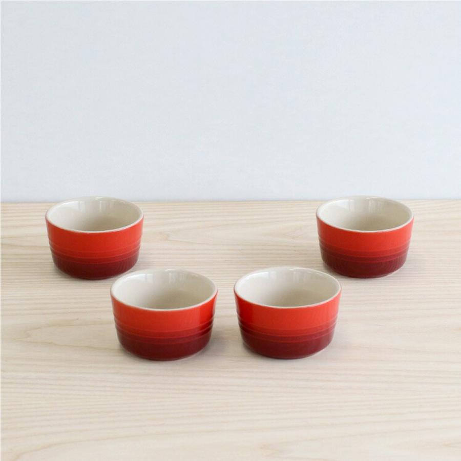 Le Creuset（ル・クルーゼ） ラムカン 100ml 4個セット ストーンウェア