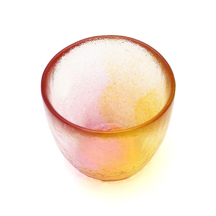 藍花 藍花×岩澤硝子 空のいろどり グラス Aika 江戸硝子 カップ