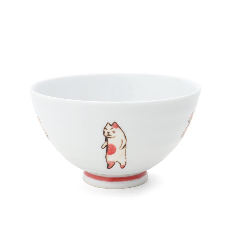 藍花 たち猫 飯碗 Aika 波佐見焼 食器 お茶碗 飯茶碗 小鉢 ボウル 日本