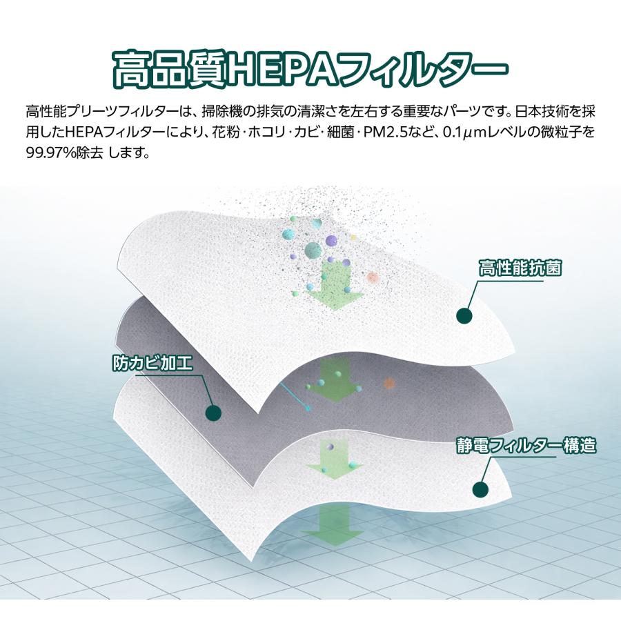 SHARP（シャープ） 掃除機 フィルター2個セット 2173370564 高性能