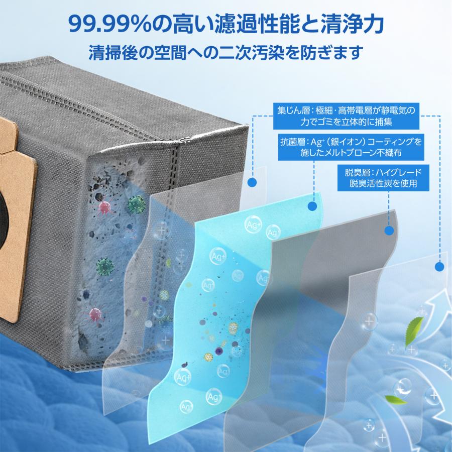 Eufy（Anker） Eufy X10 Pro Omni 交換用ダストバッグ X8 / with Self