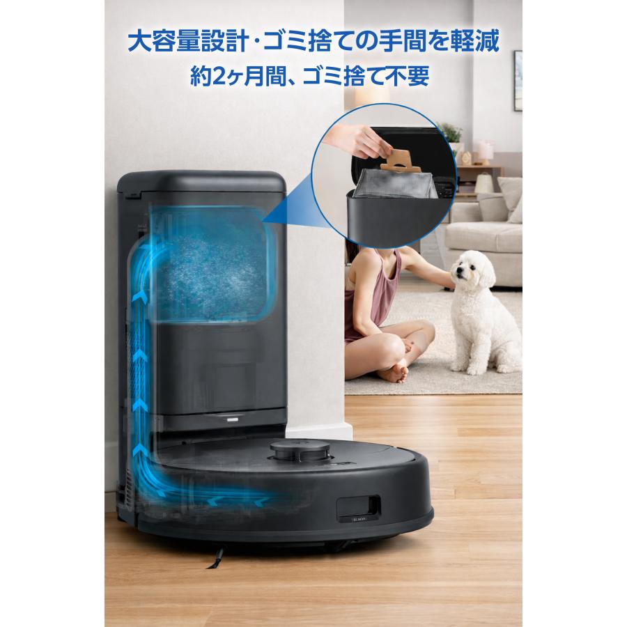 Eufy（Anker） Eufy X10 Pro Omni 交換用ダストバッグ X8 / with Self