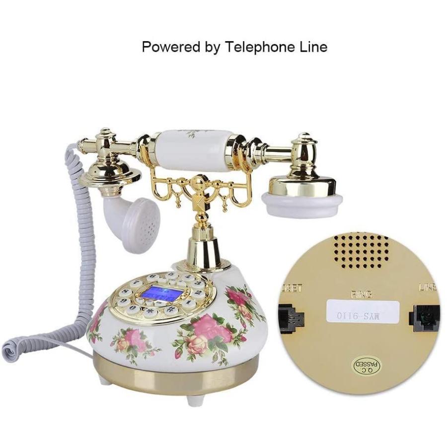 柔らかい レトロ電話機 Bewinner 有線電話 固定電話 ヨーロッパ風 旧型 アンティーク クラシック電話機 二重システム 一時停止機能 アイ ディアルライフ 通販 Yahoo ショッピング 絶対一番安い Cfmi Tg