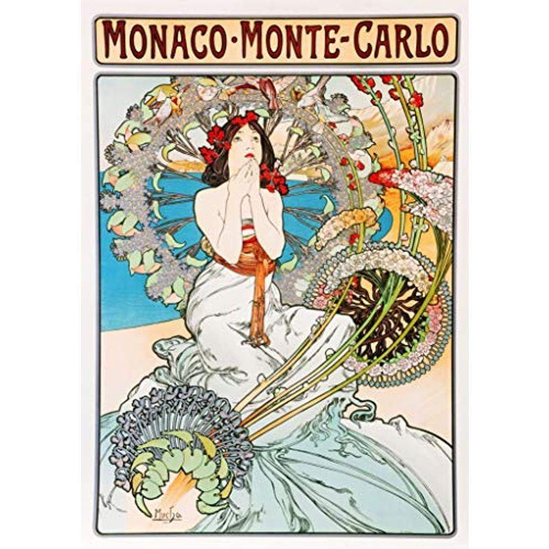ポスター ミュシャ モナコ モンテカルロ サイズ日本製 インテリア 壁紙用 絵画 アート 壁紙ポスター ウォールステッカー Robertoortiz Com Co