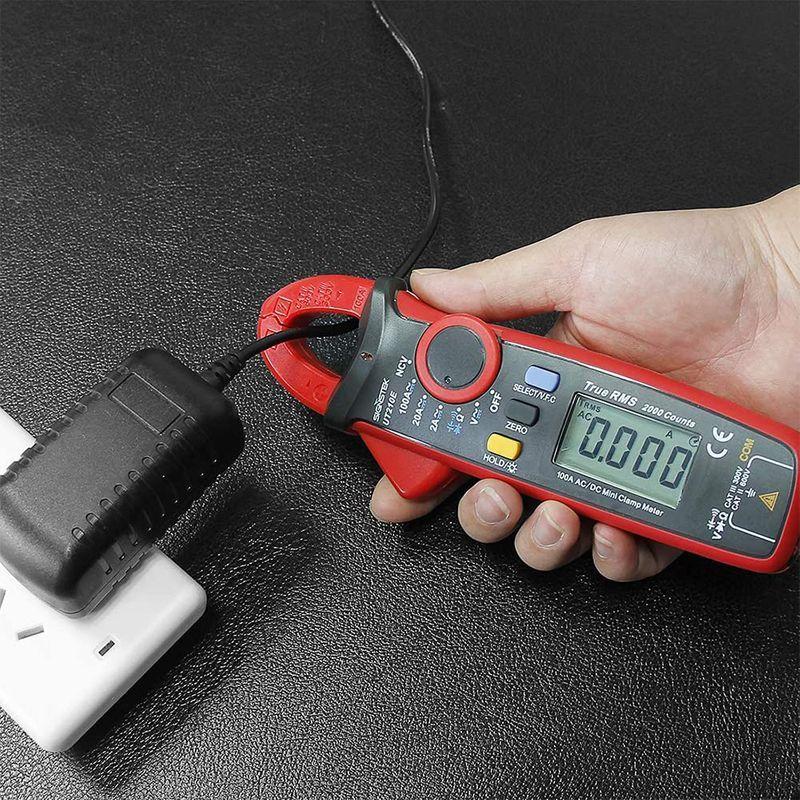 最新の激安 Uni T テスター クランプメーター 非接触型 ミニタイプ 00 カウント 自動レンジ Trms Ac Dc 100a 600v V アウトレット Smdc Me