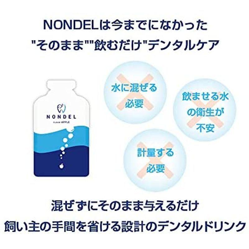 Nondel ノンデル デンタルドリンク 40mlx10包 アップル味 犬 歯磨き はみがき 犬用 口臭ケア デンタルケア 水 混ぜない 飲 小物 アクセサリー Www Mantraman Com Mx