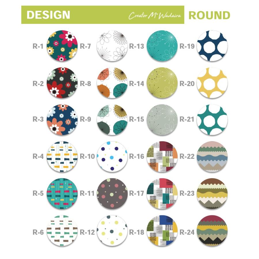 表札 おしゃれ 戸建て シール マグネット アクリル 二世帯 縦型 長方形 正方形 130mm 北欧 丸形 CrystalPlate (acrylic-np06) | IDEA MAKER | 05