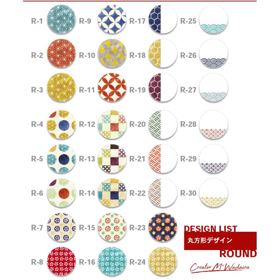 表札 おしゃれ 戸建て シール マグネット アクリル 二世帯 縦型  長方形 正方形 130mm 北欧 丸形 和風 (和楽)(acrylic-np07) | IDEA MAKER | 05