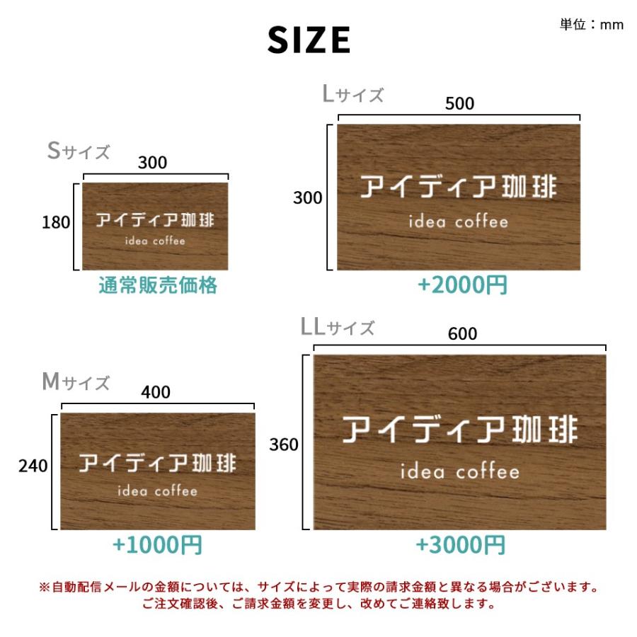 IDEA MAKER 看板 屋外 製作 看板立て 表札 おしゃれ シール 入稿