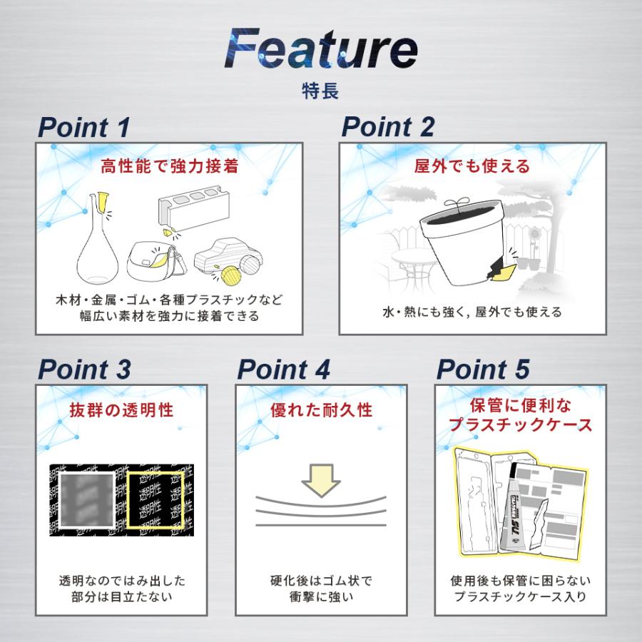 (当店表札購入者限定) コニシボンド ウルトラ多用途ＳＵ プレミアムハード (25ml) 表札の取り付けにオススメ | ブランド登録なし | 01
