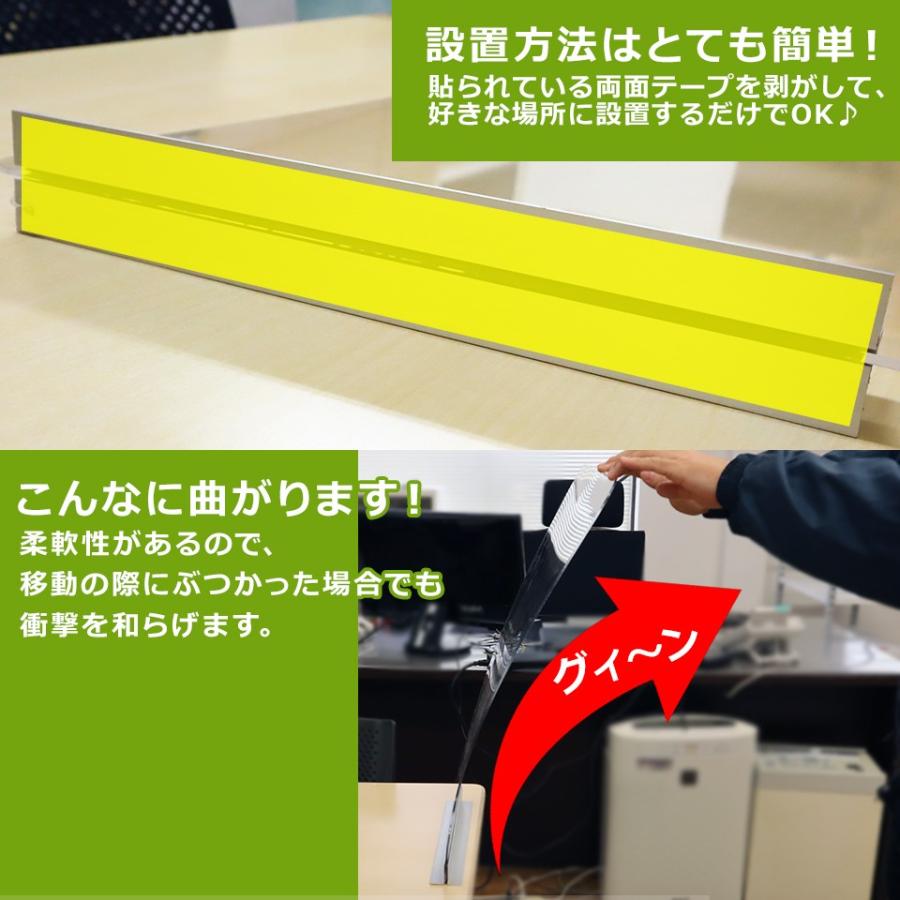 コロナウイルス 対策グッズ 固定式横並び用 パーテーション