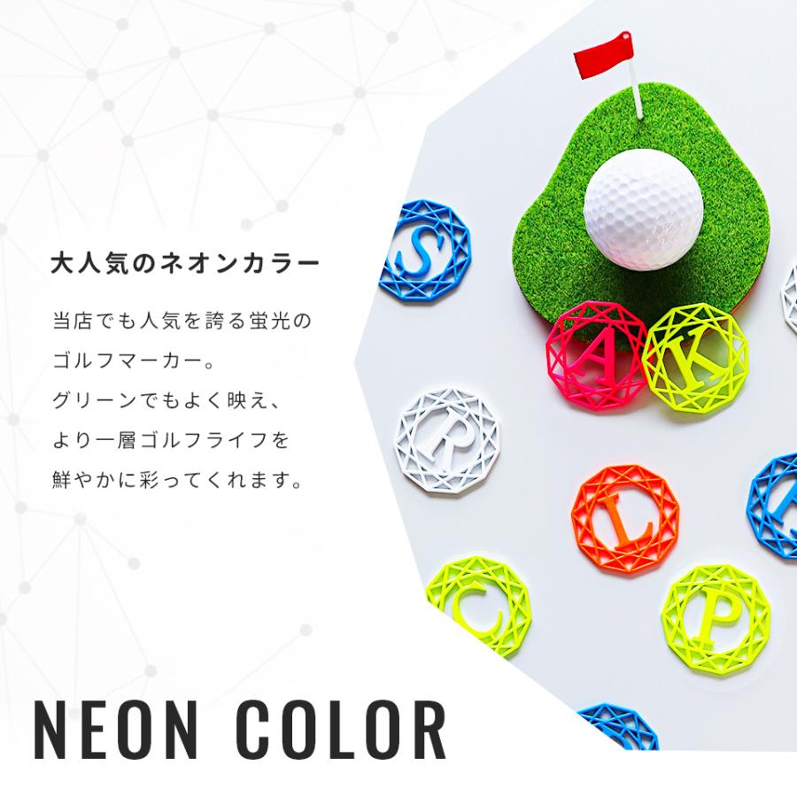 MARCAM ゴルフ マーカー 名入れ マグネット 蛍光 ゴルフマーカー MARCAM ゴルフ マーカー 名入れ マグネット 蛍光 ゴルフマーカー
