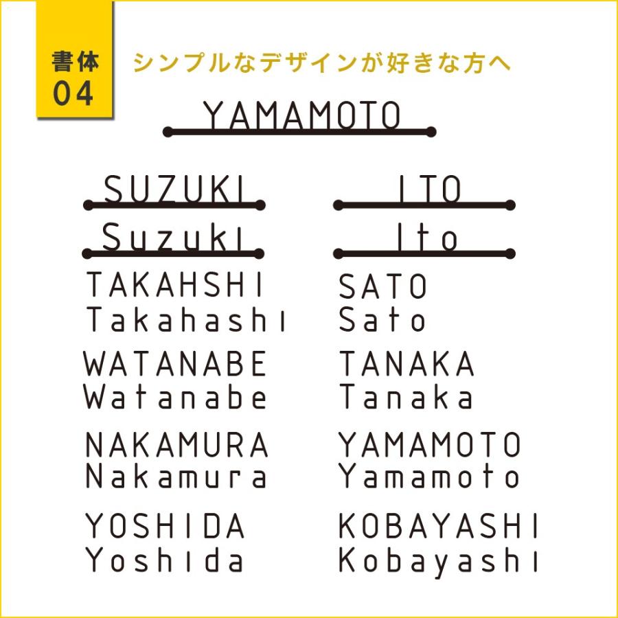 表札 おしゃれ 戸建て ステンレス アイアン 二世帯 切り文字 アイアン風ステンレス表札(マドラー)(iron-np01) | IDEA MAKER | 06