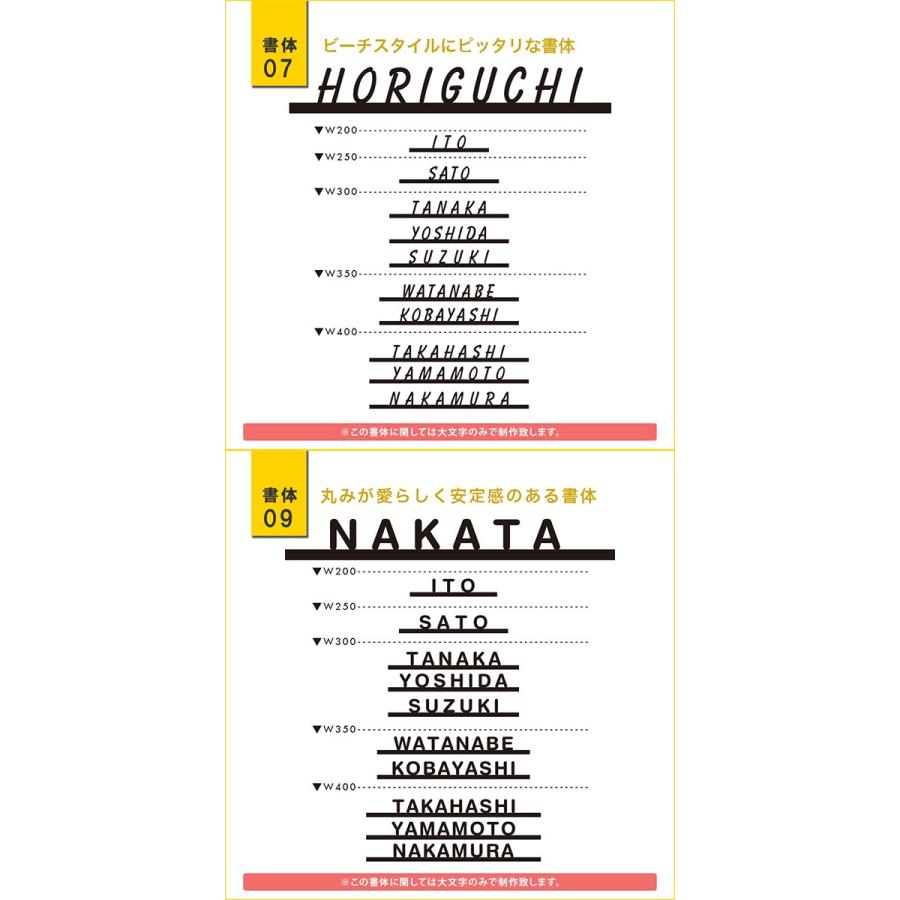 表札 おしゃれ 戸建て ステンレス アイアン 二世帯 切り文字 アイアン風ステンレス表札(ストレートライン)(iron-np05) | IDEA MAKER | 07