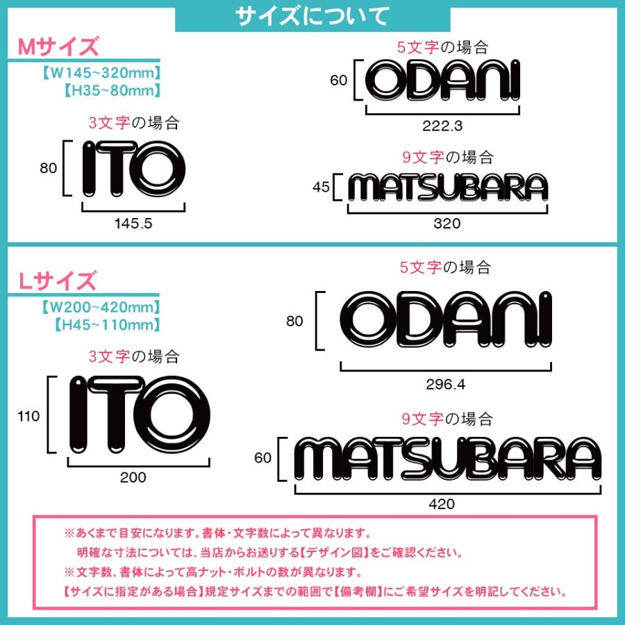 表札 おしゃれ 戸建て ステンレス アイアン 切り文字 二世帯 アイアン風ステンレス表札(ジョイフル)(iron-np16) | IDEA MAKER | 02