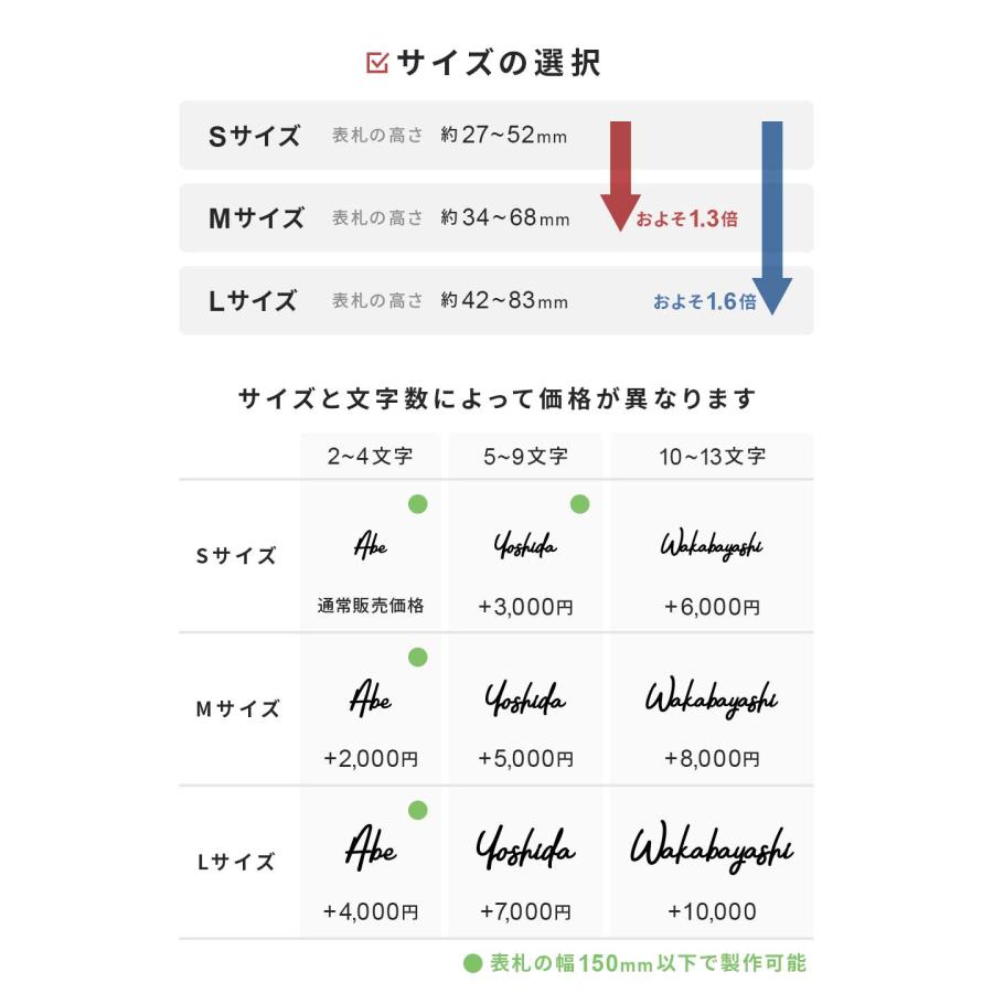 表札 ステンレス 戸建て シール おしゃれ アイアン 貼り付け 貼る ローマ字 筆記体 切り文字 二世帯 番地  (iron-np25/Fitte) | IDEA MAKER | 11