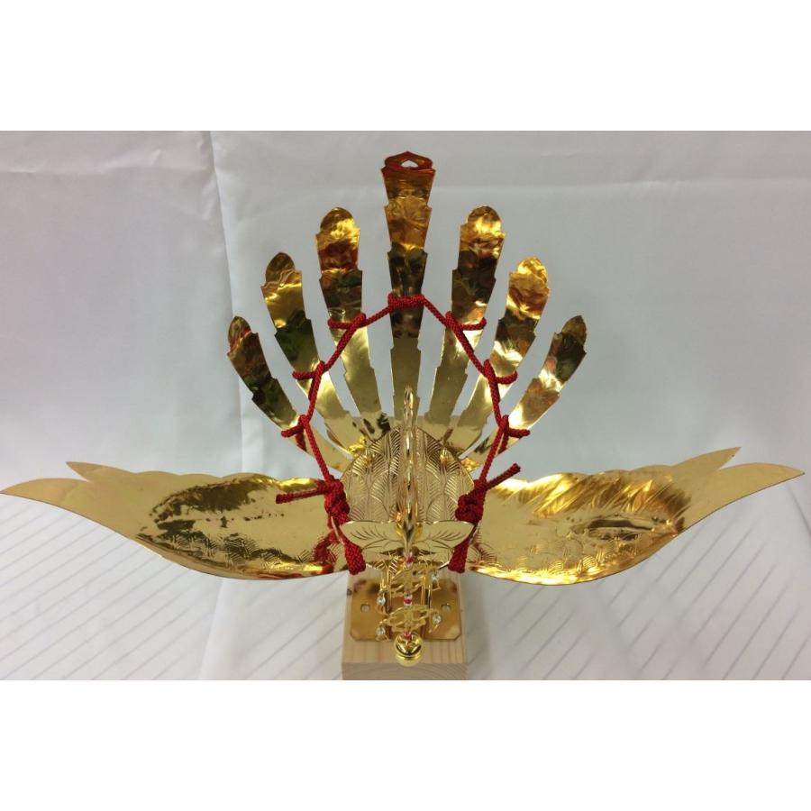 金属製鳳凰(並)神輿用大鳥 総手作り お神輿の装飾に 金属製鳳凰(並)神輿用大鳥 総手作り お神輿の装飾に
