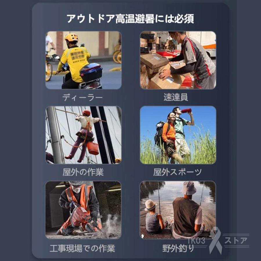 腰掛け扇風機 強力 小型 2024 ワークマン 扇風機 二重風腰掛けファン 取り外し式電池 USB充電式 10000mAh バッテリー内蔵 暑さ対策 省エネ 大容量 熱中症対策 |  | 11
