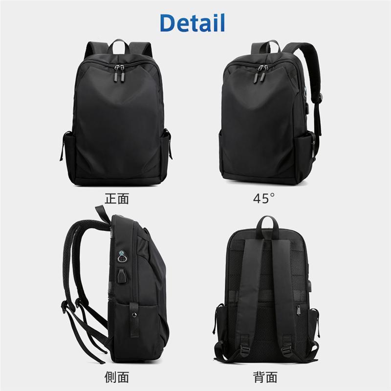 リュックサック メンズ レディース 無地 充電ポード イヤホンポート 大容量 カバン 通勤 旅行 撥水加工 パソコンバッグ 超軽量 お出かけ 通学 爆買 | ブランド登録なし | 12