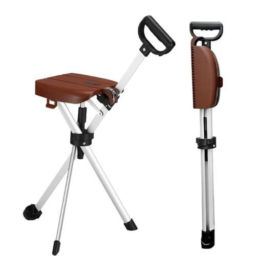 杖椅子 折りたたみ椅子 軽量 持ち運び 椅子付き杖 椅子つき杖