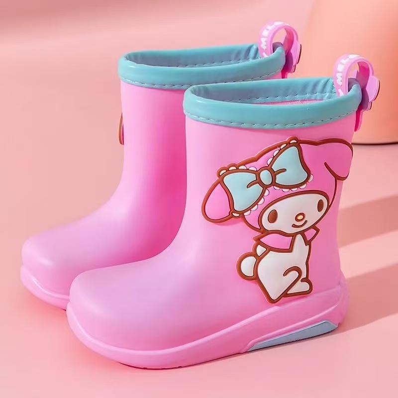 サンリオ キティ シナモン クロミ メロディ レインブーツ レインシューズ 子供用 キッズ 長靴 雨靴 女の子 可愛い おしゃれ 軽い 防水 保育園 幼稚園 雨具 |  | 02
