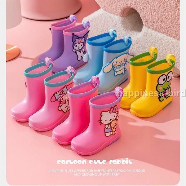 サンリオ キティ シナモン クロミ メロディ レインブーツ レインシューズ 子供用 キッズ 長靴 雨靴 女の子 可愛い おしゃれ 軽い 防水 保育園 幼稚園 雨具 |  | 07