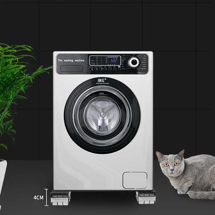 冷蔵庫 置き台 洗濯機 台 360度回転 キャスター 移動 洗濯機スライド台 伸縮式 かさ上げ台 2個セット 調節可能 長さ調節 耐 |  | 02