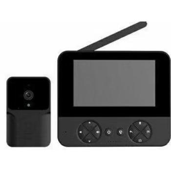 インターホン ワイヤレス 工事不要 テレビドアホン 録画機能 インターフォン 玄関 チャイム 防犯 介護 カメラ付き セット 交換 通話 音 呼出 ドアベル センサー |  | 02