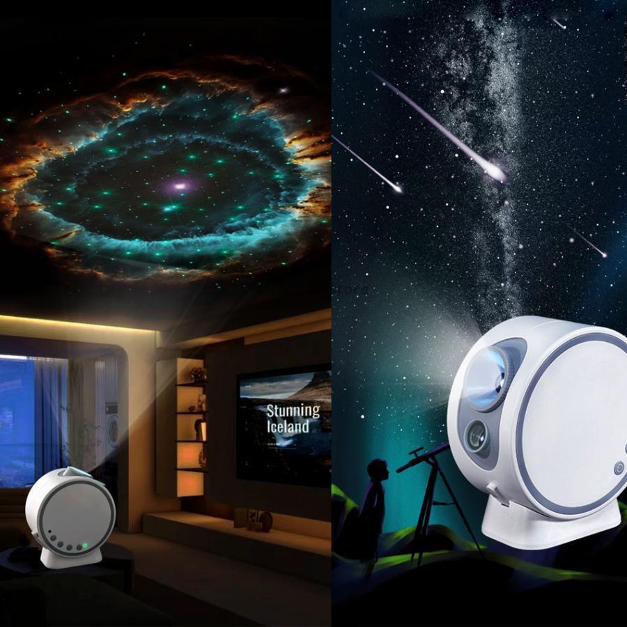 プラネタリウム家庭用 子供 部屋 プロジェクター プラネタリウム 天井 スタープロジェクターライト星空ライト ナイトライト 投影ランプ |  | 03